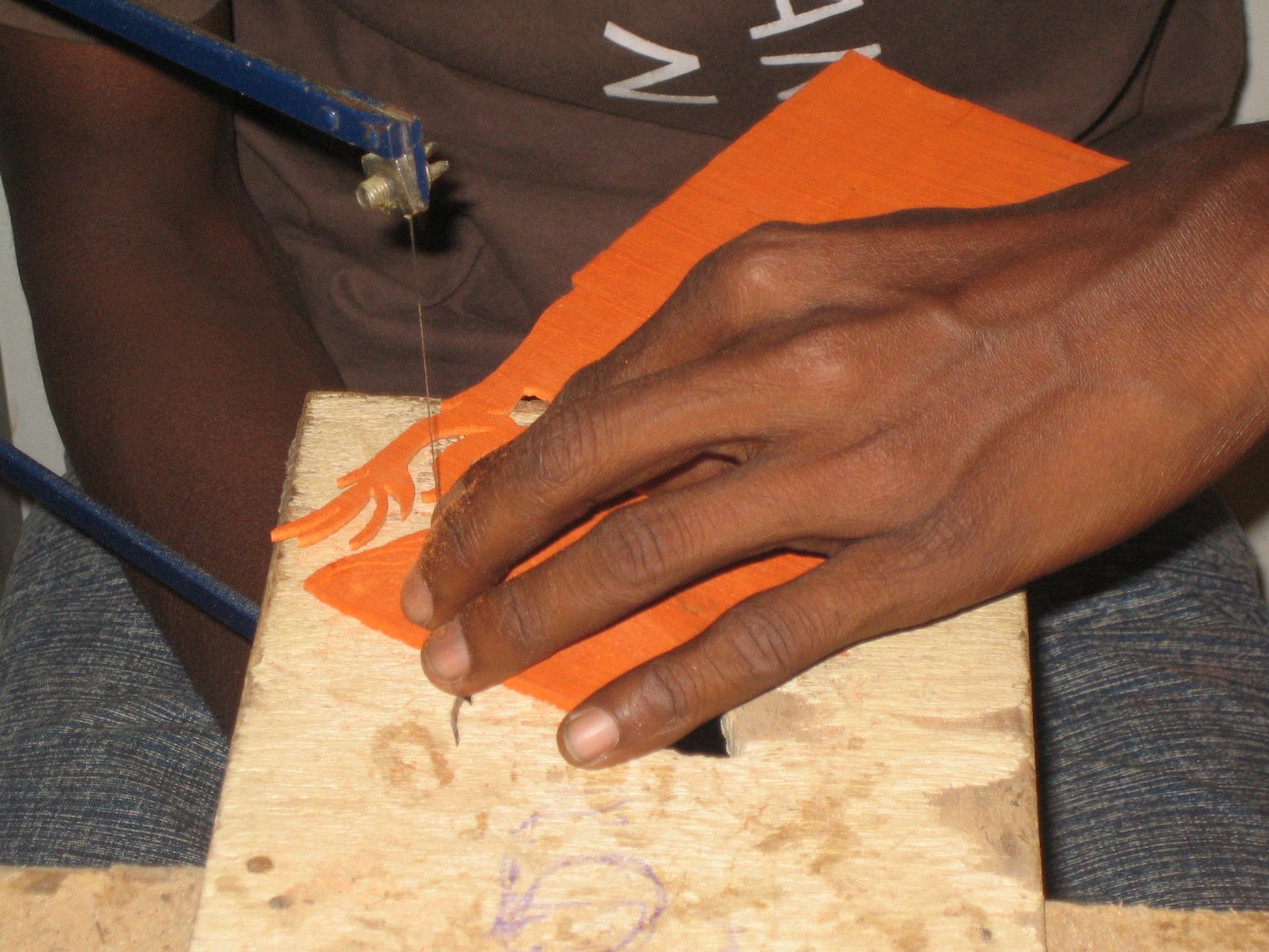 Wood carving